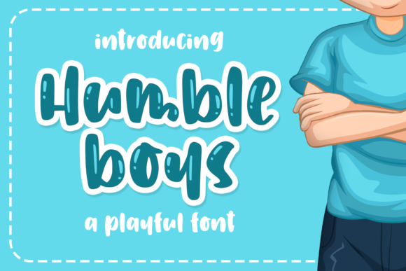 Humble Boys Font Humble Boys Font Poster 1