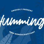 Humming Font Poster 1