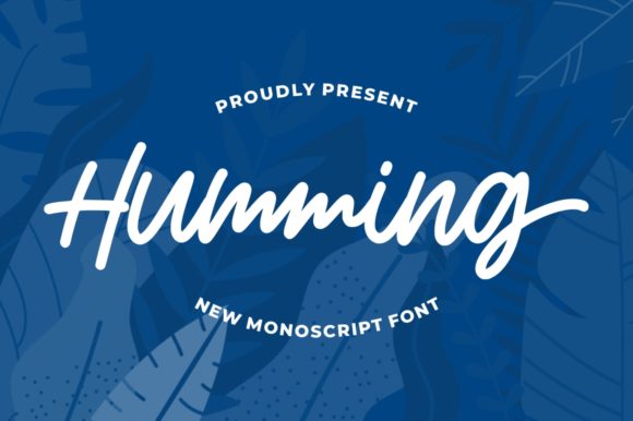 Humming Font Poster 1