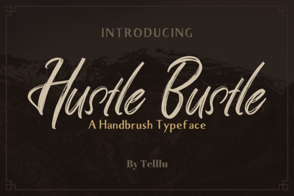 Hustle Bustle Font