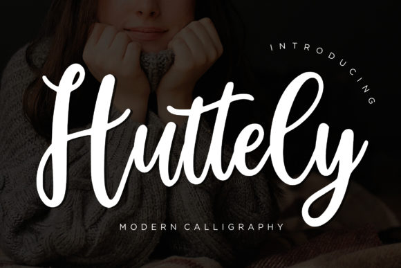 Huttely Font Poster 1
