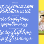 I Love January Font Poster 6