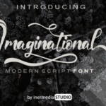 Imaginational Font Poster 1