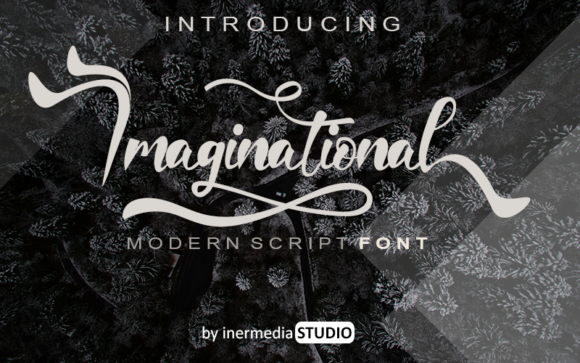 Imaginational Font Poster 1