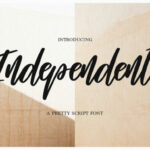 Independent Font Poster 1