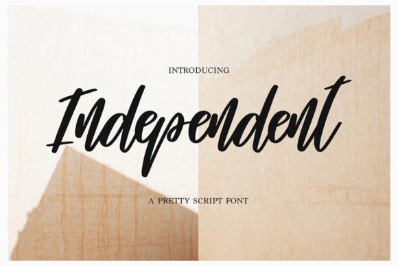 Independent Font Poster 1