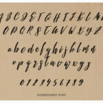 Independent Font Poster 8