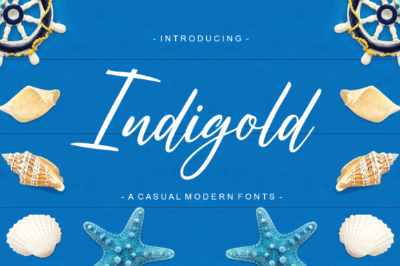 Indigold Font