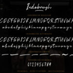Indobrush Font Poster 8