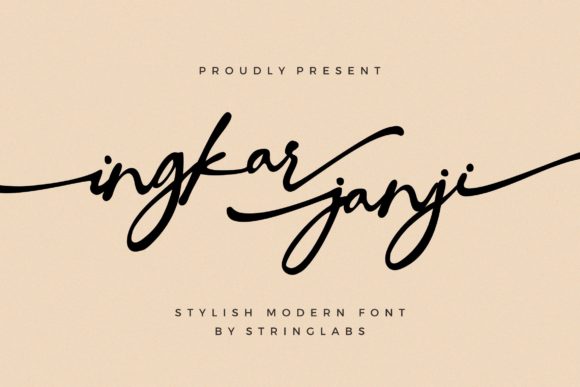 Ingkar Janji Font