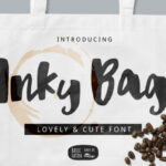Inky Bag Font Poster 1