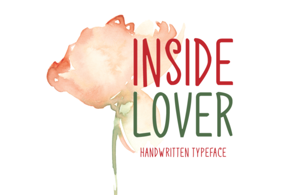 Inside Lover Font Poster 1