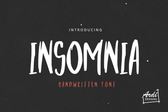 Insomnia Font