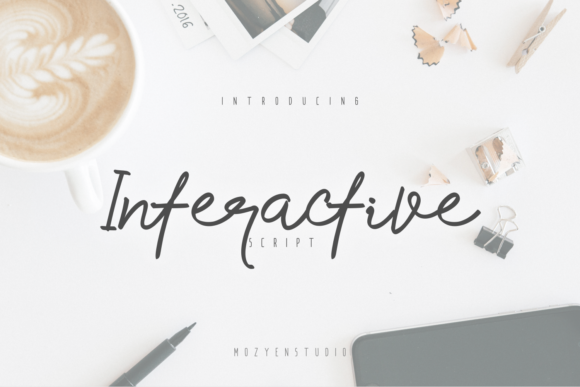 Interactive Font