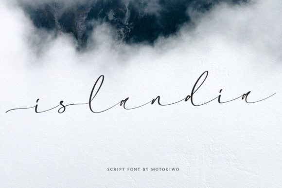 Islandia Font Poster 1