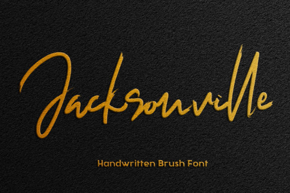 Jacksonville Font Poster 1