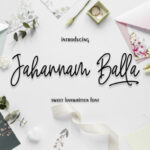 Jahannam Balla Font Poster 1