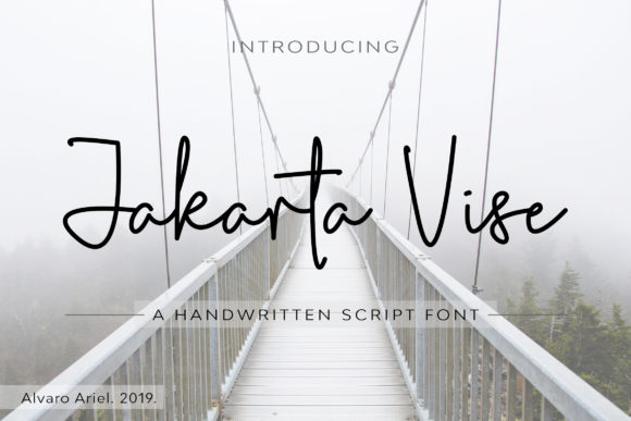 Jakarta Vise Font Poster 1