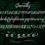 Jamally Font Poster 2