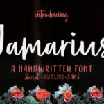 Jamarius Font Poster 1