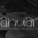 January Font Poster 2