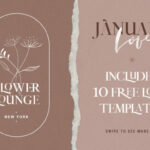 January Love Font Poster 6