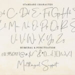 Jasmine Font Poster 11