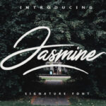 Jasmine Font Poster 1