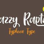 Jazzy Raptor Font Poster 1