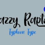 Jazzy Raptor Font Poster 2