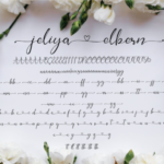 Jelia Elbern Font Poster 9