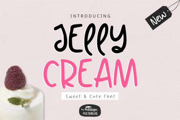 Jelly Cream Font Poster 1