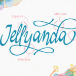 Jellyanda Font Poster 4