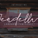 Jendella Font Poster 1