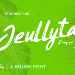 Jeullyta Font Poster 1