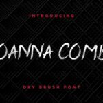 Joanna Combs Font Poster 1