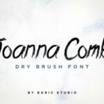 Joanna Combs Font Poster 2