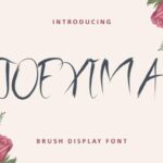 Joexima Font Poster 1