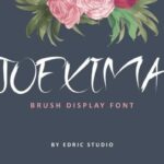 Joexima Font Poster 2