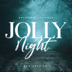 Jolly Night Duo Font Poster 10