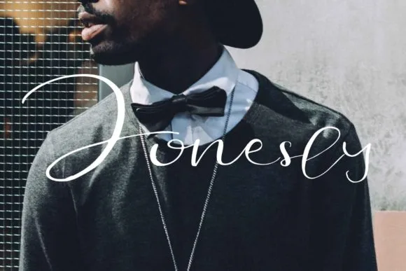 Jonesly Font Jonesly Font Poster 1