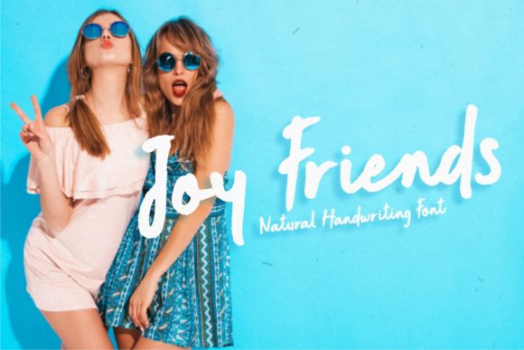 Joy Friends Font Poster 1