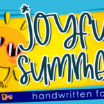 Joyfull Summer Font Poster 1