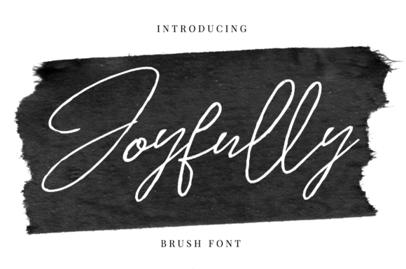 Joyfully Font Poster 1