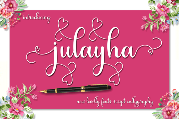 Julayha Font Poster 1