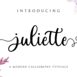 Juliette Font Poster 1