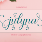 Julyna Font Poster 1