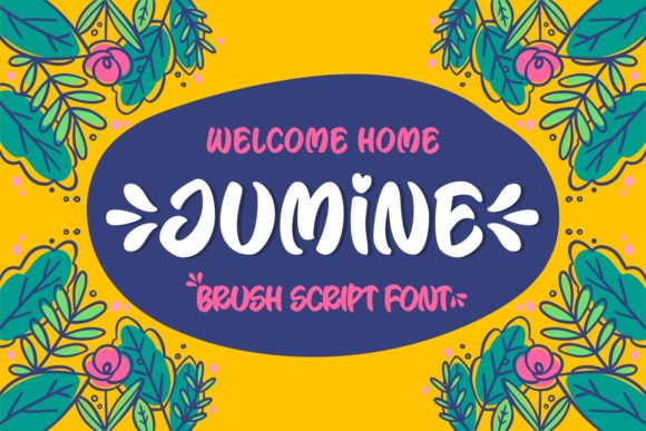 Jumine Font Poster 1