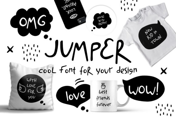 Jumper Font Poster 1