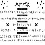 Jumper Font Poster 6